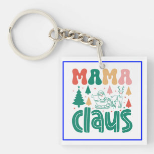 Porte-clés Mama Claus Christmas Design-60097