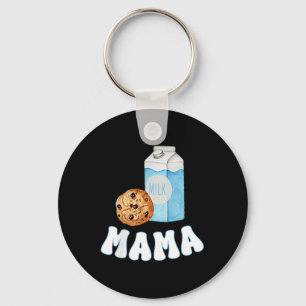 Porte-clés Mama Cookies Milk Sweet One 1er Anniversaire Famil