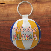 Porte-clés Mama de volley-ball (Recto)