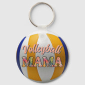 Porte-clés Mama de volley-ball (Verso)