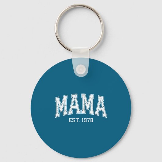 Porte-clés Mama Est 1978 Mom D Mothers Day Ized  (Recto)