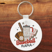 Porte-clés Mama Jeu Vibes Fête des mères Fête des femmes Base (Recto)