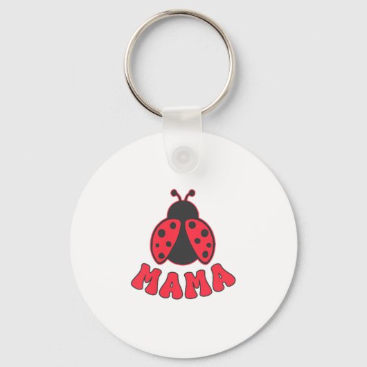 Porte-clés Mama Ladybug First Birthday Girl Family Matching P (Recto)