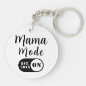 Porte-clés Mama Mode activé, Porte-clés personnali (Dos)