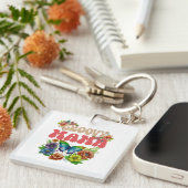 Porte-clés Mama Super Floral (Devant Droit)
