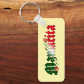 Porte-clés Mamacita Mexican Pride Chicano (Recto)