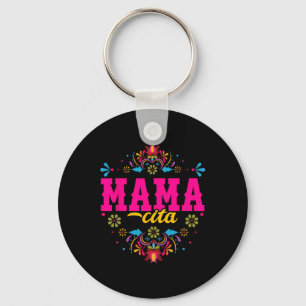 Porte-clés Mamacita Première Fête d'Anniversaire Pour Femmes