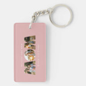 Porte-clés Maman 3 photo moderne élégante rose poupée mère jo (Dos)