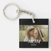 Porte-clés Maman a établi un script photo moderne (Devant)