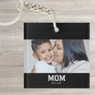 Porte-clés Maman a établi une photo moderne et audacieuse
