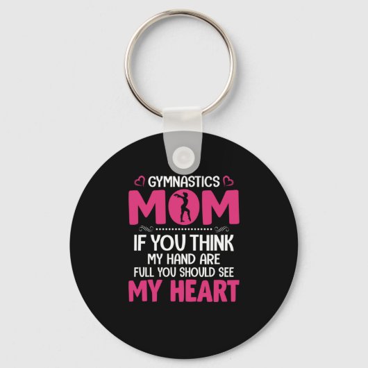 Porte-clés Maman Art Gymnastique Maman (Recto)