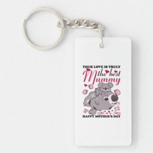 Porte-clés Maman Art La Meilleure Maman