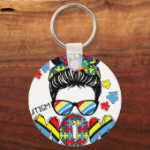 Porte-clés maman autiste (2 (Recto)