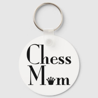 Porte-clés Maman aux échecs