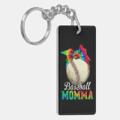 Porte-clés Maman Baseball Momma Anniversaire (Devant gauche)
