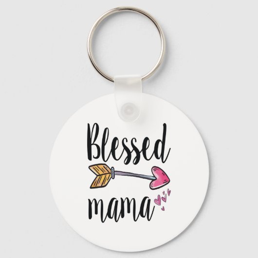 Porte-clés Maman bénie (Recto)