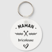 Porte-clés Maman bricoleuse (Recto)