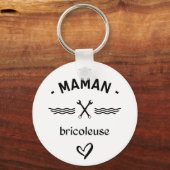 Porte-clés Maman bricoleuse (Recto)