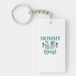 Porte-clés Maman Cadeau Couple Est Mon Meilleur Ami