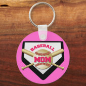 PORTE-CLÉS MAMAN DE BASE-BALL (Recto)