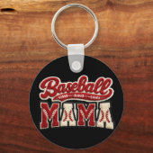 Porte-clés Maman de baseball (Verso)
