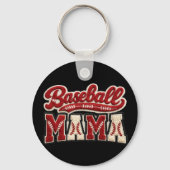 Porte-clés Maman de baseball (Verso)