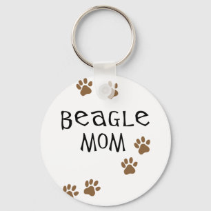 Porte-clés Maman de beagle