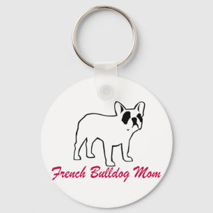 Porte-clés Maman de bouledogue français