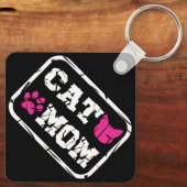 Porte-clés Maman de chat (Verso)