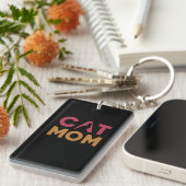 Porte-clés Maman de chat (Devant droit)
