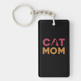 Porte-clés Maman de chat