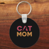 Porte-clés Maman de chat (Recto)
