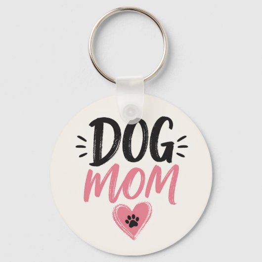 Porte-clés Maman de chien (Recto)