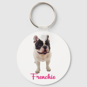 Porte-clés Maman de chiot Bouledogue Français sauvetage adopt