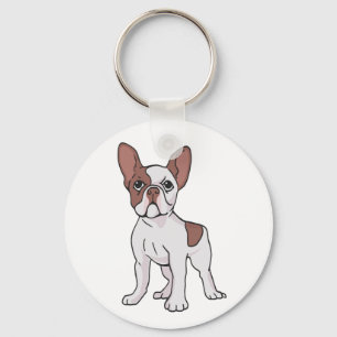 Porte-clés Maman de chiot Bouledogue Français sauvetage adopt