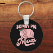 Porte-clés Maman de cochon maigre (Recto)