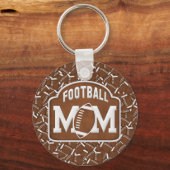 Porte-clés Maman de football (Recto)
