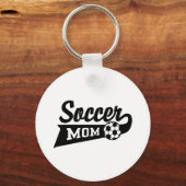 Porte-clés Maman de football (Recto)