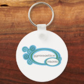 Porte-clés Maman de gymnastique (Recto)