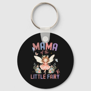 Porte-clés Maman de la petite fée fille du premier anniversai