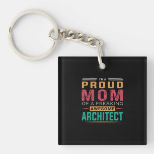 Porte-clés Maman De L'Architecte Génial