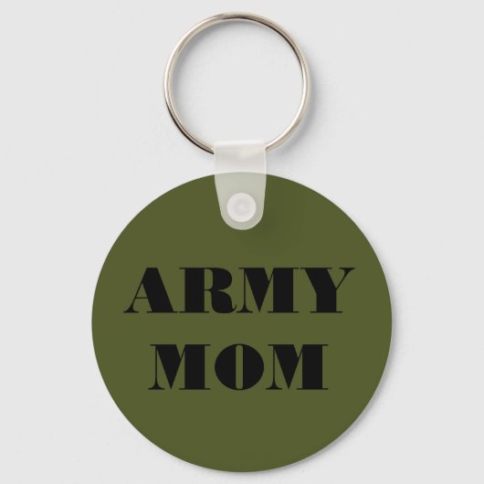 Porte-clés Maman de l'armée porte - clé (Recto)