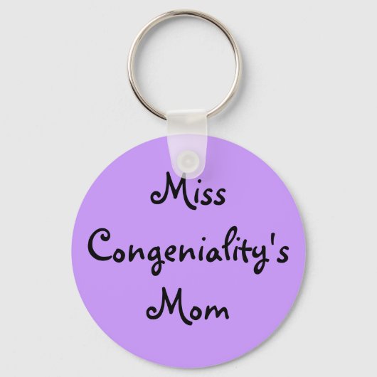Porte-clés Maman de Mlle Congeniality (Recto)