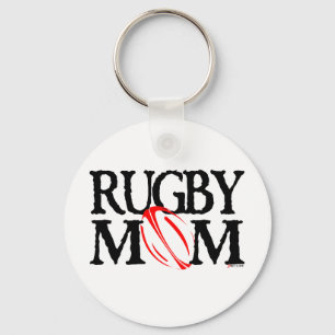 Porte-clés maman de rugby