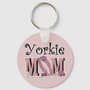 Porte-clés MAMAN de Yorkie