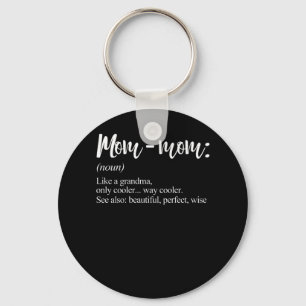 Porte-clés Maman Définition Cadeau Grand-mère Maman-Maman F