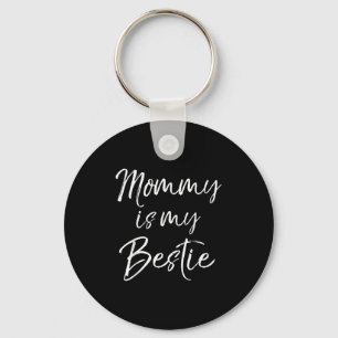 Porte-clés Maman des enfants mignons est mon amie Cadeau Mama