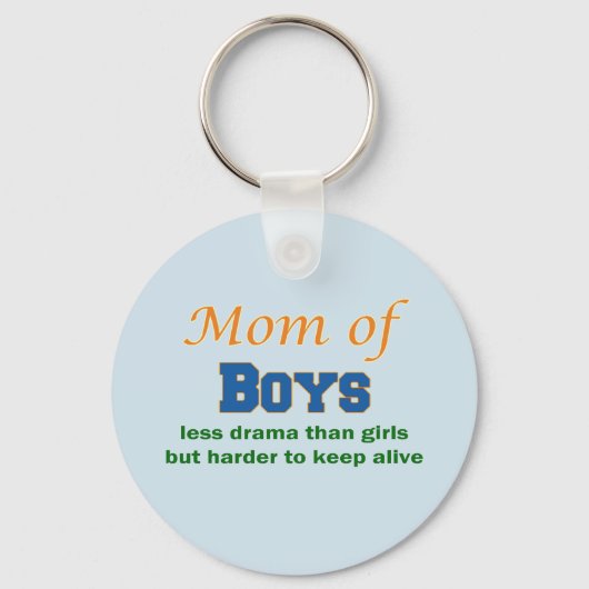 Porte-clés Maman des garçons (Recto)