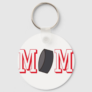 Porte-clés Maman d'hockey