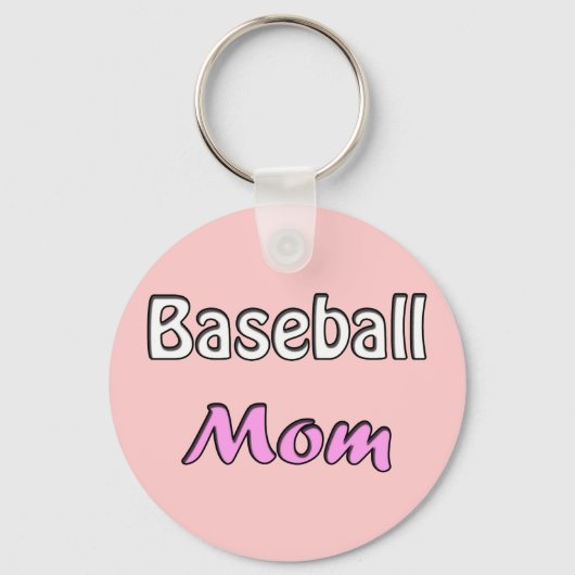 Porte-clés Maman du baseball (Recto)